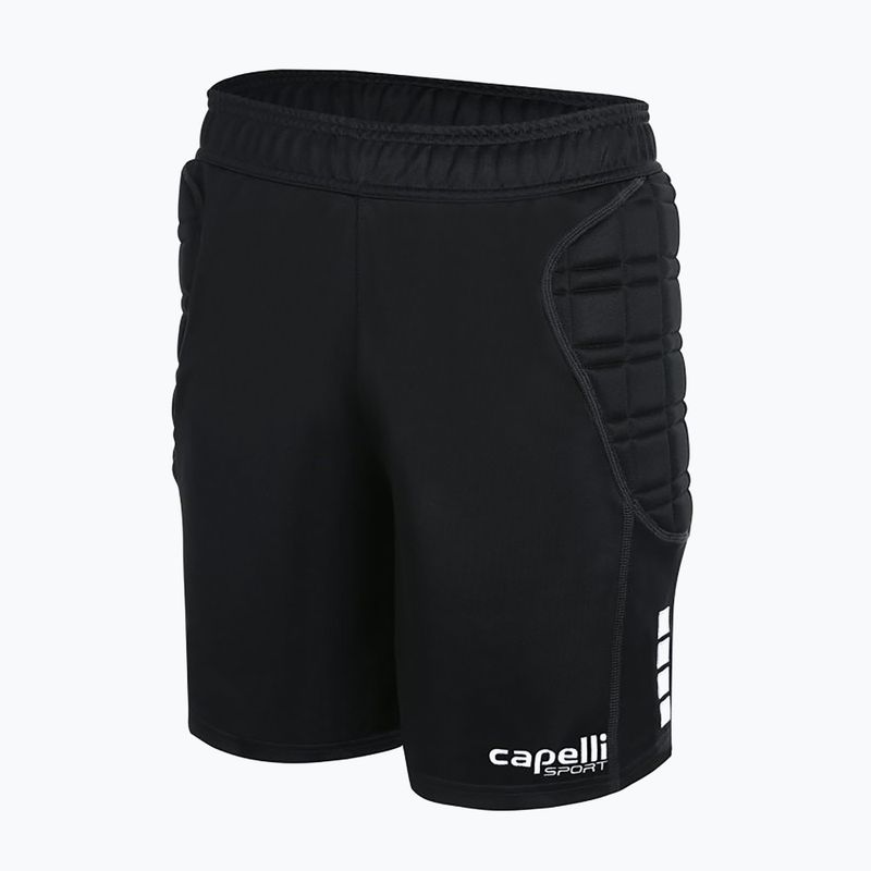 Capelli Basics I Youth Goalkeeper šortai su paminkštinimais juoda/balta 5