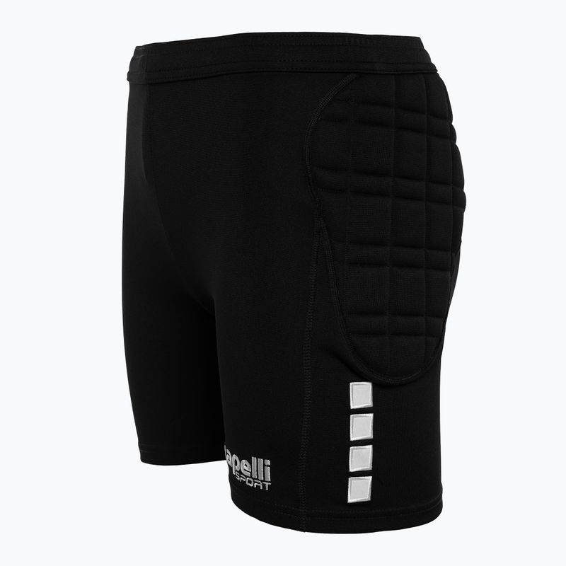 Capelli Basics I Youth Goalkeeper šortai su paminkštinimais juoda/balta 3