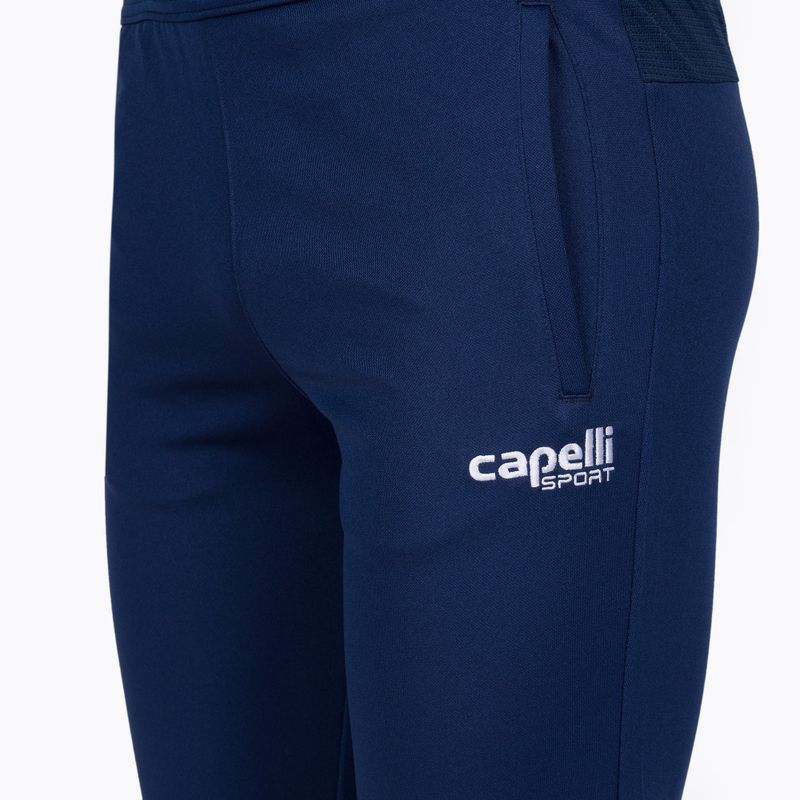 Vaikiškos futbolo kelnės Capelli Basic I Youth Training navy/white 3