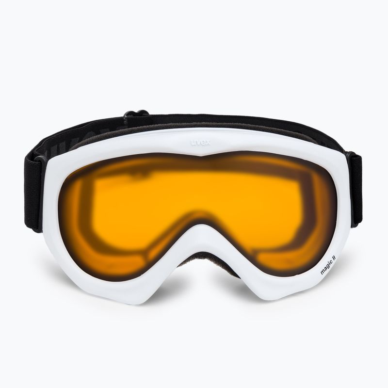 Slidinėjimo akiniai UVEX Magic II white/lasergold lite clear 55/0/047/10 2