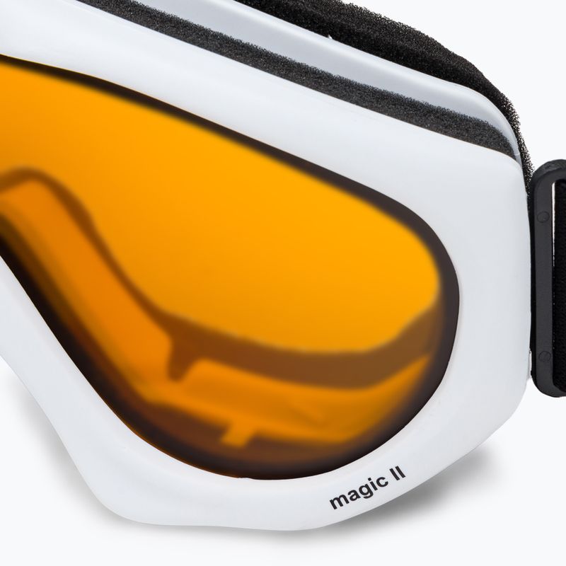 Slidinėjimo akiniai UVEX Magic II white/lasergold lite clear 55/0/047/10 5