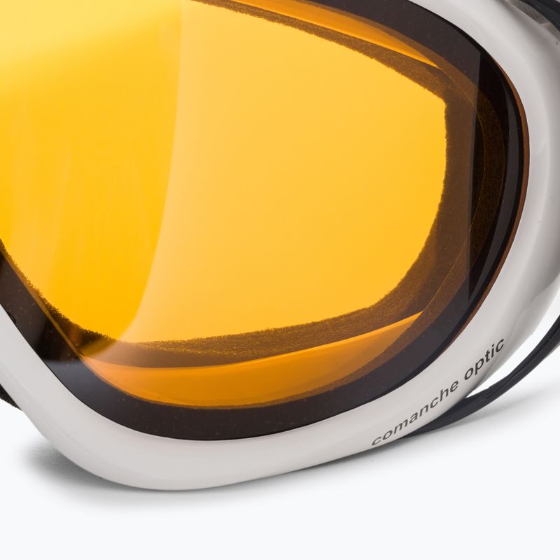 Slidinėjimo akiniai UVEX Comanche LGL white/lasergold lite/clear 55/1/092/12 5