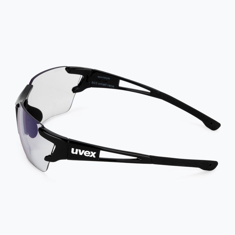 UVEX Sportstyle 803 Race S V black/litemirror blue dviratininkų akiniai 53/2/002/2203 4