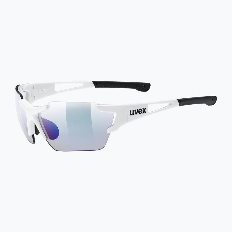 UVEX Sportstyle 803 Race S V white/litemirror blue dviratininkų akiniai 53/2/002/8803 5