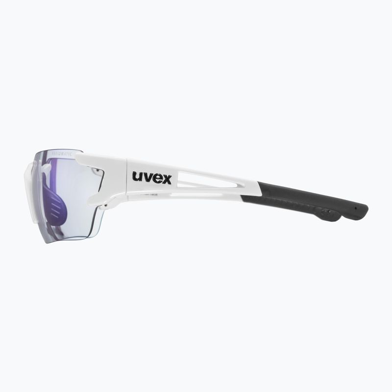 UVEX Sportstyle 803 Race S V white/litemirror blue dviratininkų akiniai 53/2/002/8803 7