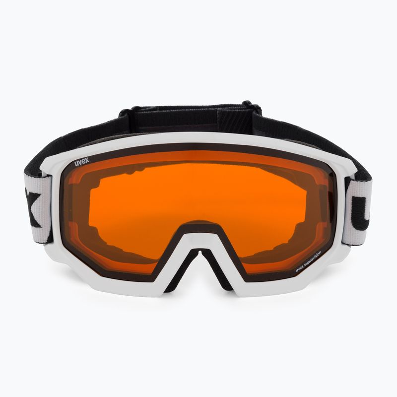 Slidinėjimo akiniai UVEX Athletic LGL white/lasergold lite rose 55/0/522/2130 2