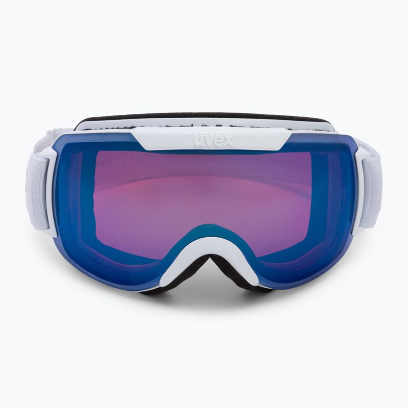Slidinėjimo akiniai UVEX Downhill 2000 FM white/blue 55/0/115/1024 2