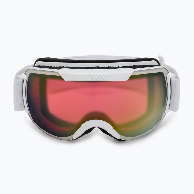 Slidinėjimo akiniai UVEX Downhill 2000 FM white/mirror pink rose 55/0/115/12 2