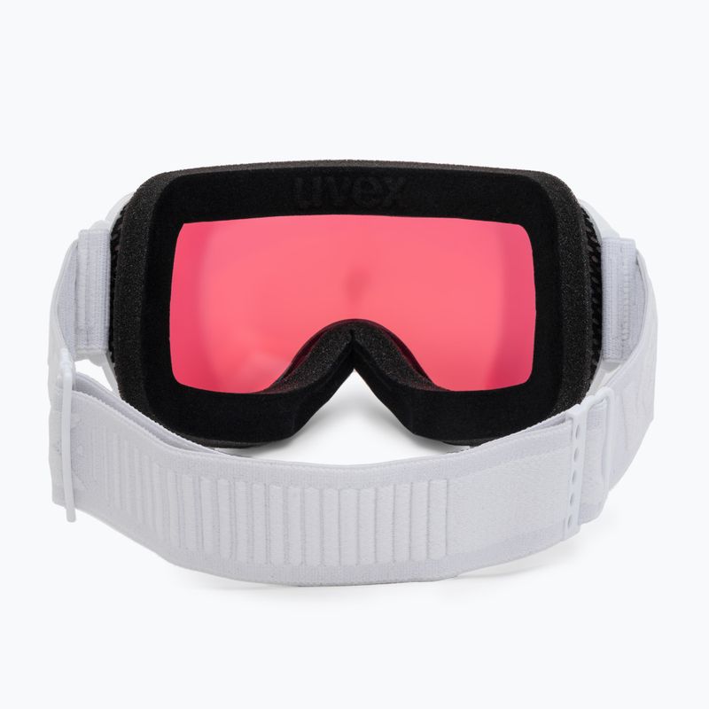Slidinėjimo akiniai UVEX Downhill 2000 FM white/mirror pink rose 55/0/115/12 3