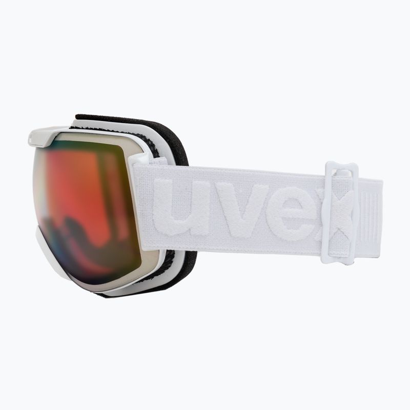 Slidinėjimo akiniai UVEX Downhill 2000 FM white/mirror pink rose 55/0/115/12 4