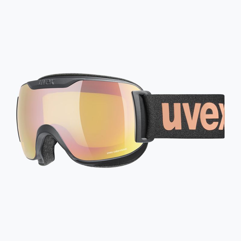 Slidinėjimo akiniai UVEX Downhill 2000 S black mat/mirror rose colorvision yellow 55/0/447/2430 8