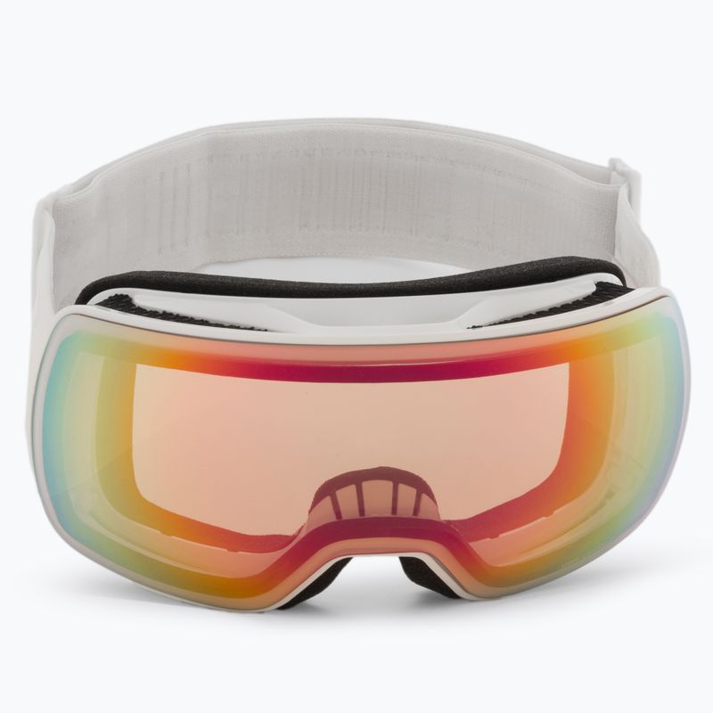 Slidinėjimo akiniai UVEX Compact V white/mirror rainbow variomatic 55/0/142/10 2
