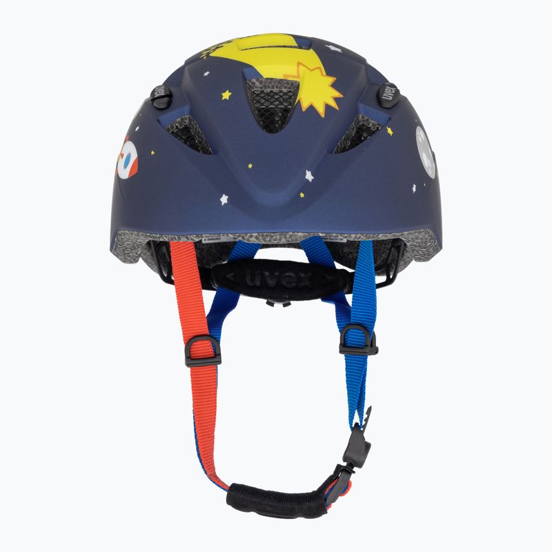 Vaikiškas dviračių šalmas UVEX Kid 2 CC dark blue rocket matt 2