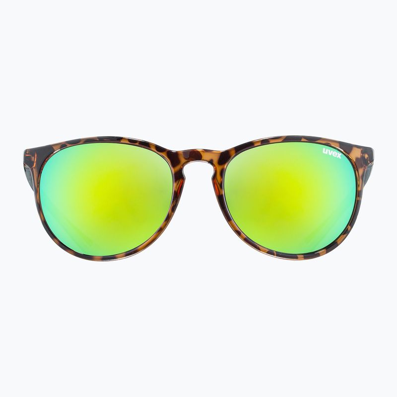Akiniai nuo saulės UVEX Lgl 43 havanna black/mirror green 2