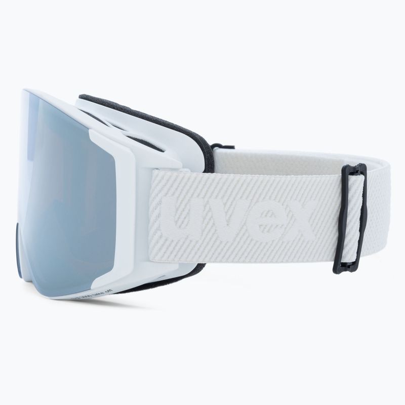 UVEX slidinėjimo akiniai G.gl 3000 TO white mat/mirror silver/lasergold lite/clear 55/1/331/11 4