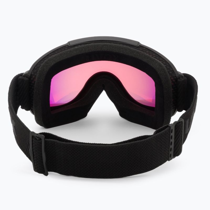 Slidinėjimo akiniai UVEX Downhill 2000 FM black mat/rainbow rose 55/0/115/26 3