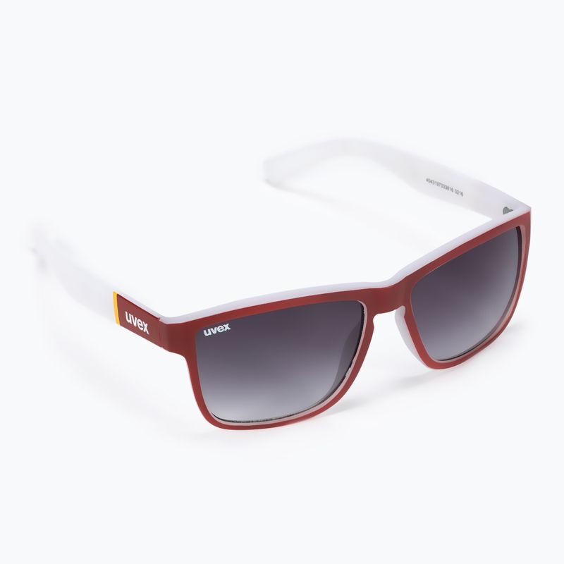 UVEX akiniai nuo saulės Lgl 39 red mat white/litemirror silver degrade S5320123816