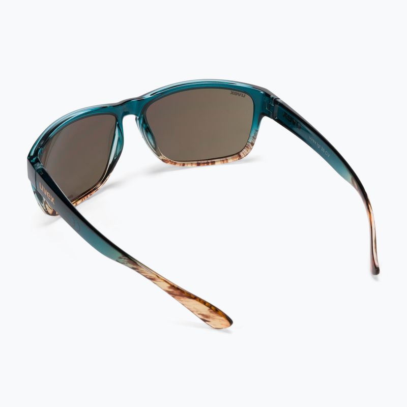 UVEX Lgl 36 CV peacock sand/colorvision mirror champagne akiniai nuo saulės S5320174697 2