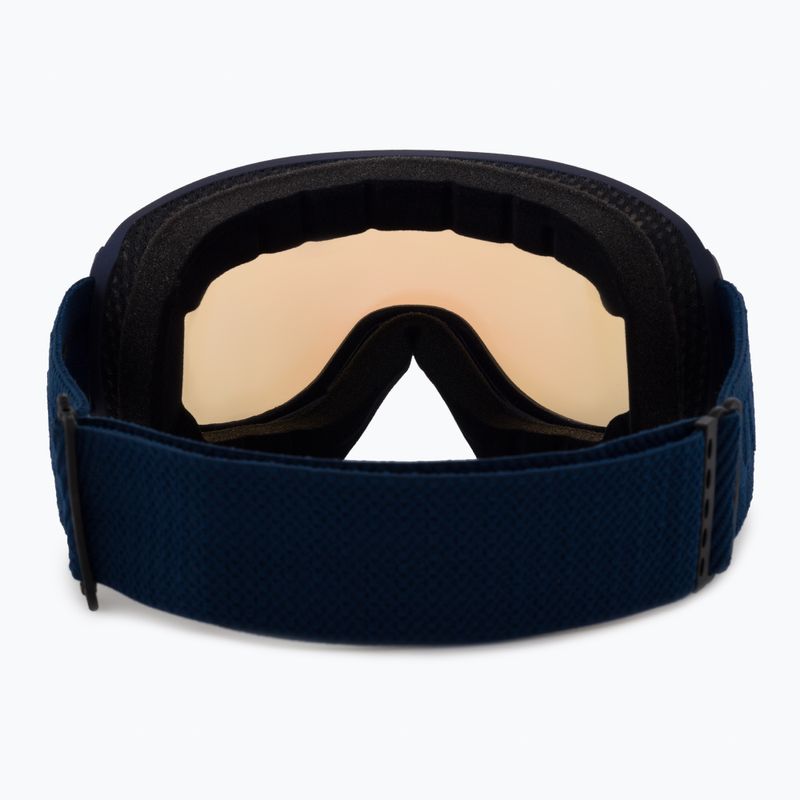 Slidinėjimo akiniai UVEX Downhill 2100 V navy mat/mirror blue variomatic/clear 55/0/391/4030 3