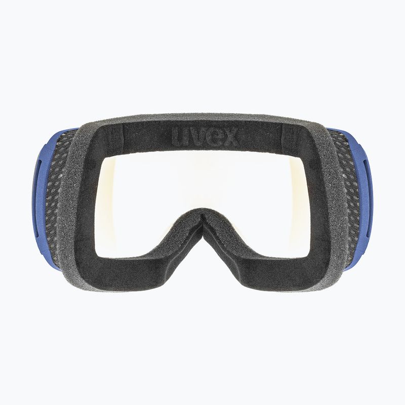 Slidinėjimo akiniai UVEX Downhill 2100 V navy mat/mirror blue variomatic/clear 55/0/391/4030 8