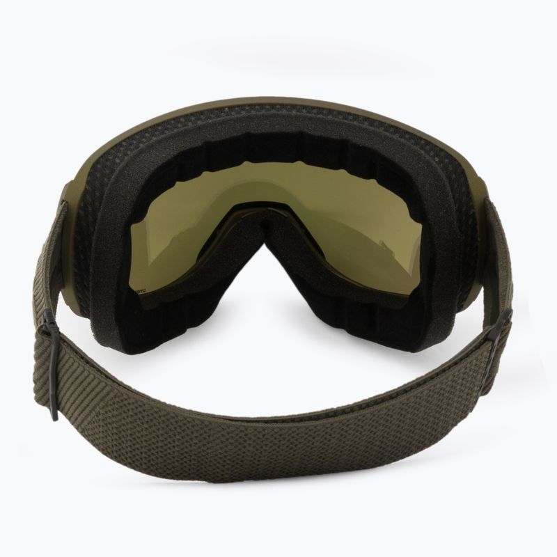 Slidinėjimo akiniai UVEX Downhill 2100 CV croco matiniai/veidrodiniai auksiniai colorvision žali 55/0/392/80 3