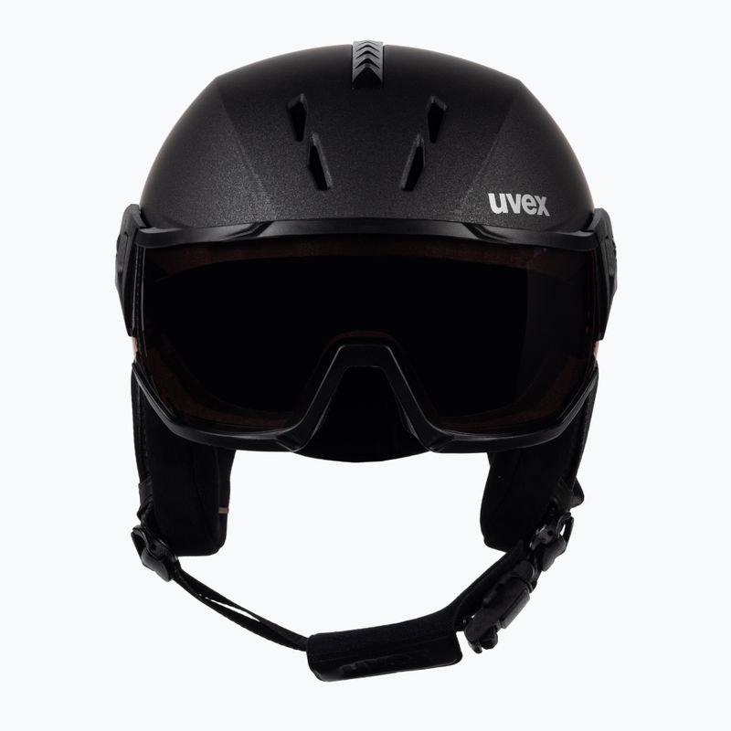 Slidinėjimo šalmas UVEX Instinct Visor black 56/6/261/2003 2