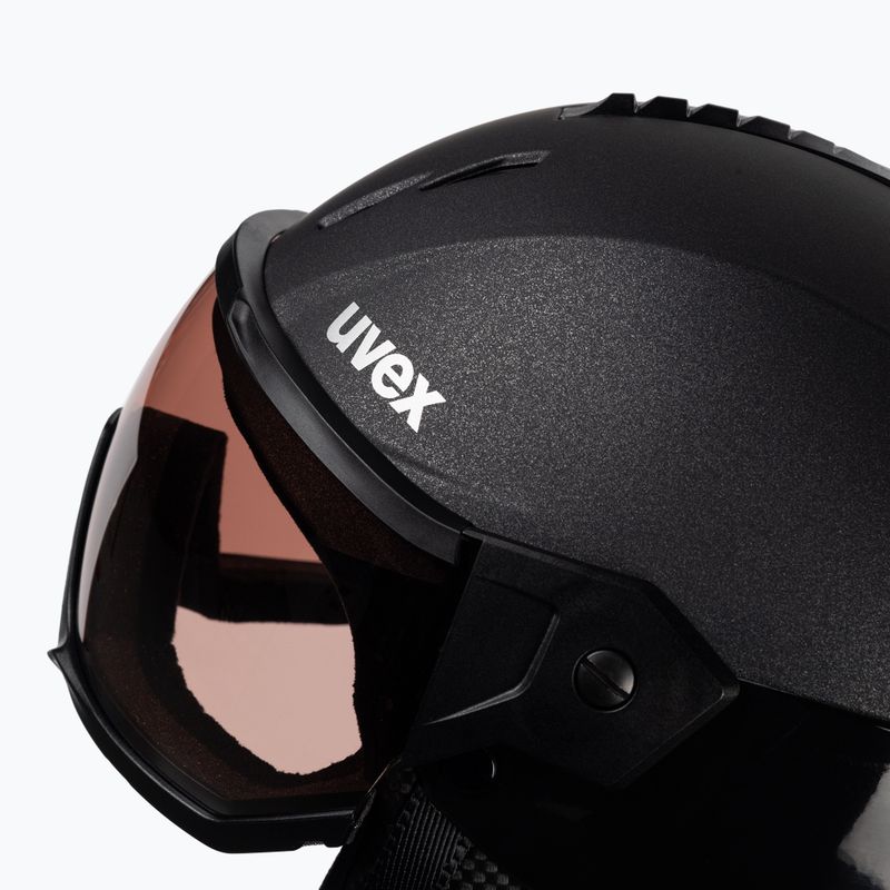 Slidinėjimo šalmas UVEX Instinct Visor black 56/6/261/2003 6