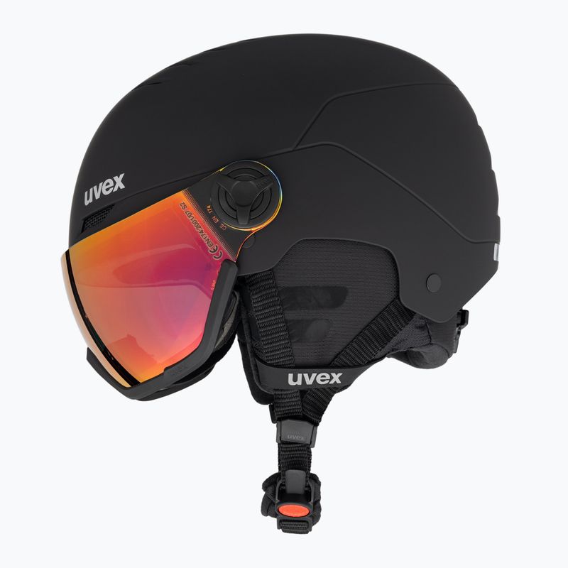 Slidinėjimo šalmas UVEX Wanted Visor black 56/6/262/1005 4