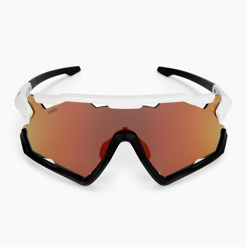 Dviračių akiniai UVEX Sportstyle 228 white black/mirror red 53/2/067/8206 3