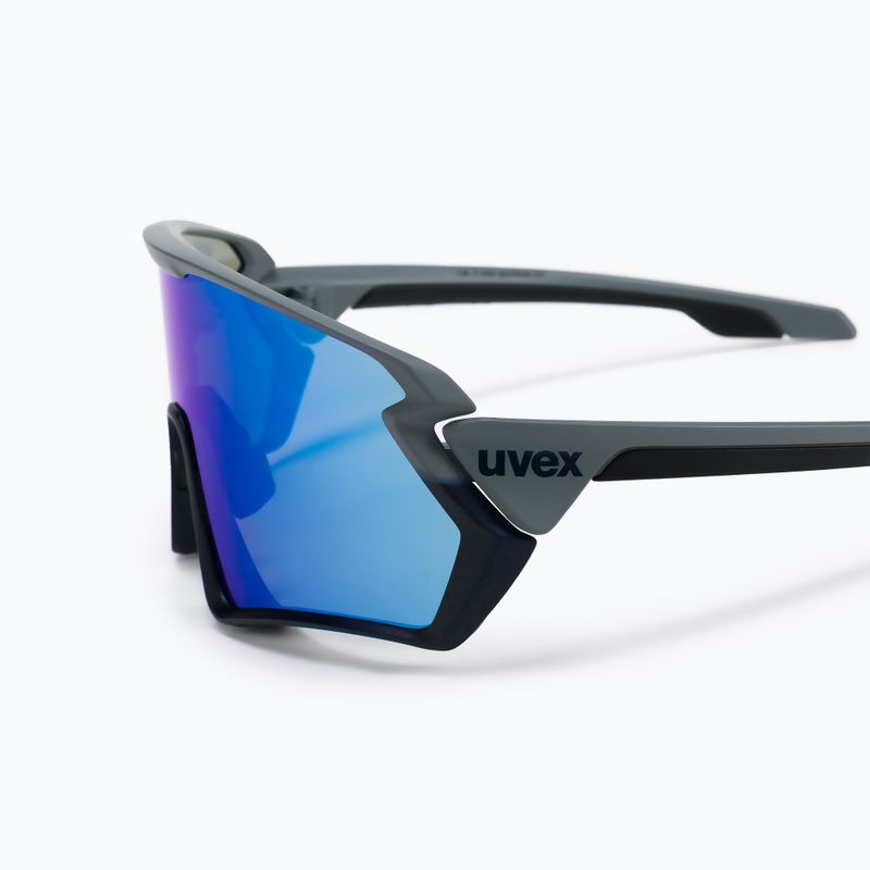 UVEX Sportstyle 231 rhino deep space mat/mirror blue dviratininkų akiniai S5320655416 4