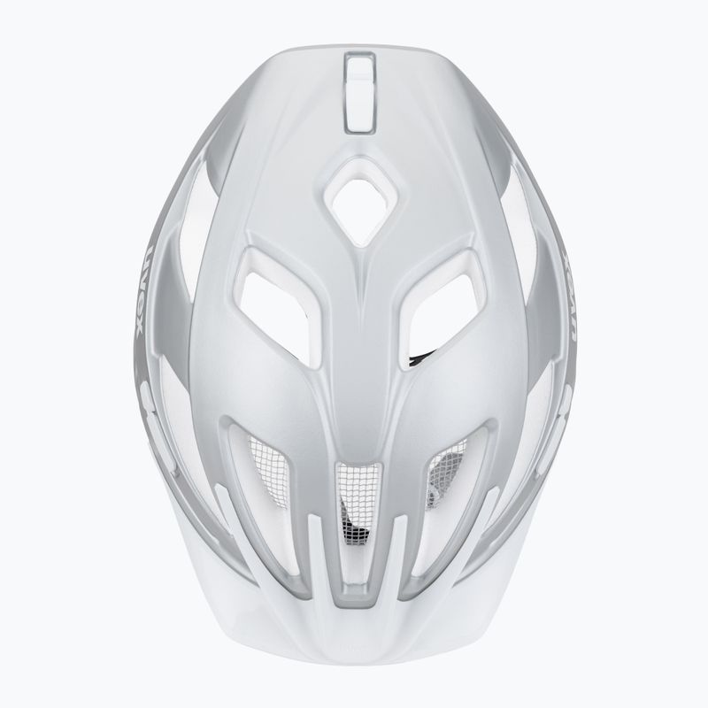 Dviračio šalmas UVEX City Active silver/plum matt 6