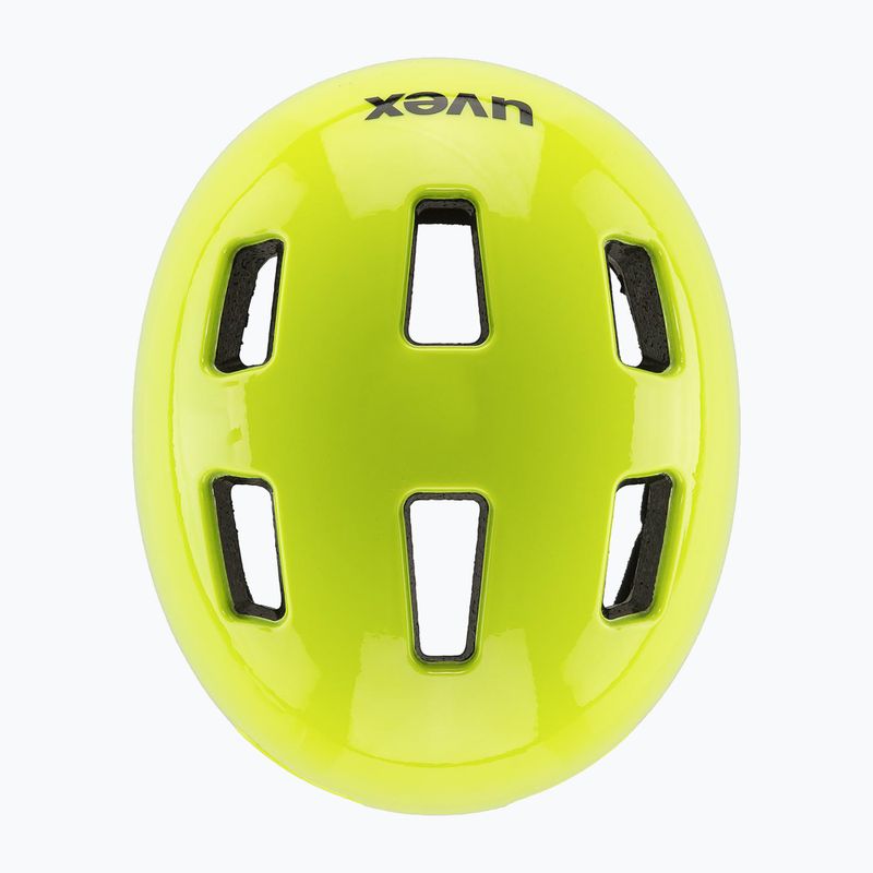 Vaikiškas dviračių šalmas UVEX HLMT 4 neon yellow 9