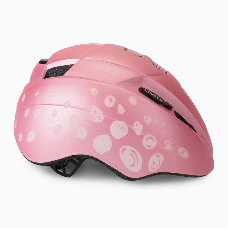 Vaikiškas dviratininko šalmas UVEX Kid 2 CC Pink S4149820715 3