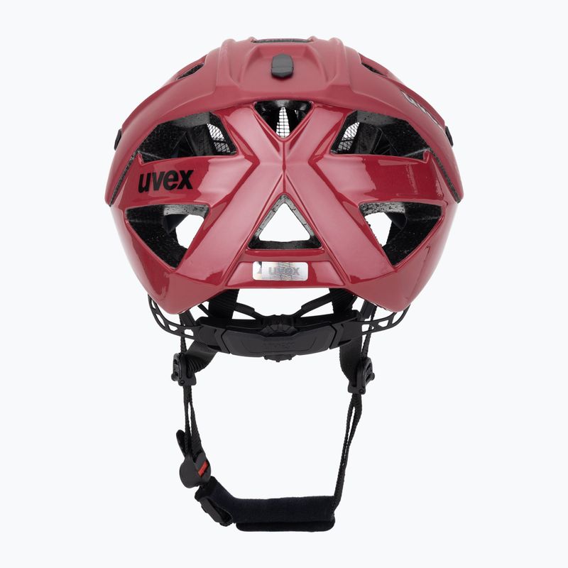 Dviračio šalmas UVEX Quatro CC red/black matt 4