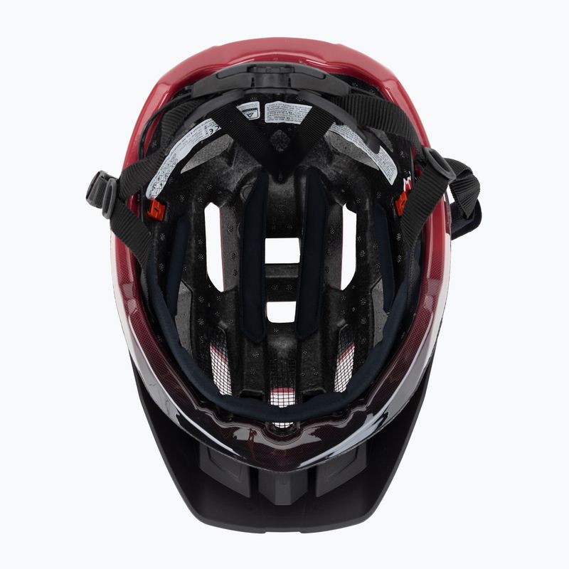 Dviračio šalmas UVEX Quatro CC red/black matt 5