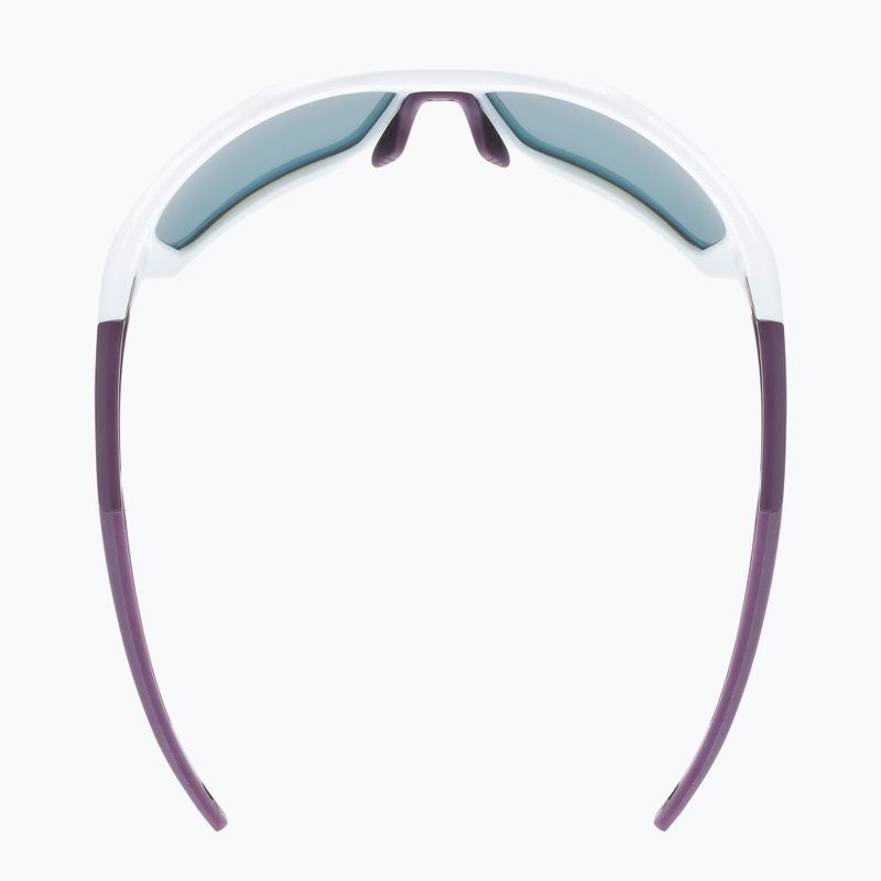 UVEX Sportstyle 232 P dviratininkų akiniai peacock prestige mat/polavision mirror pink S5330028330 9