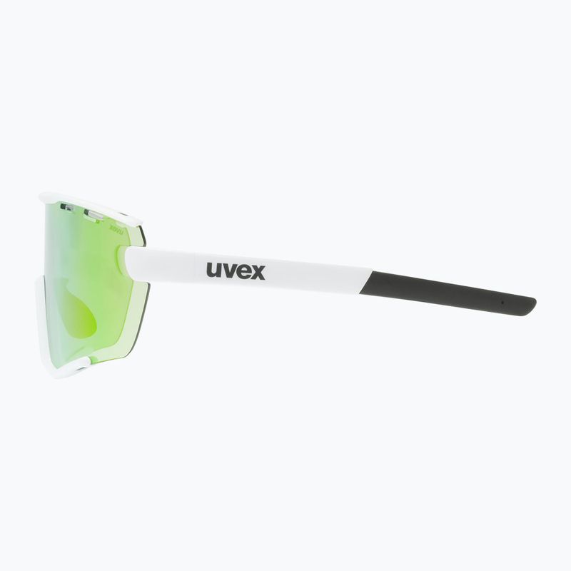 Akiniai nuo saulės UVEX Sportstyle 236 Set white matt/mirror green/clear 4