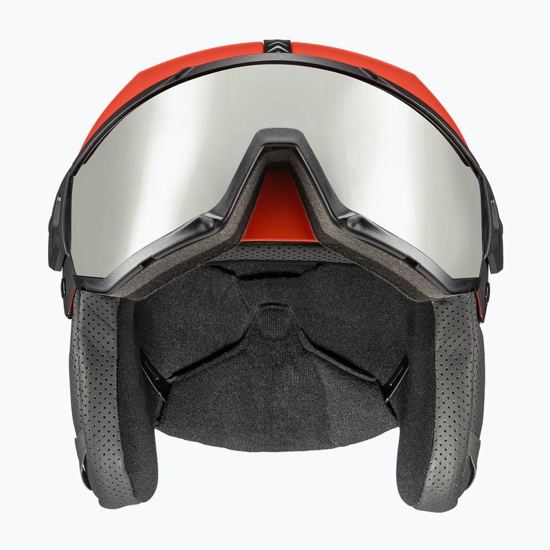 Slidinėjimo šalmas UVEX Instinct Visor black/red 56/6/260/7005 11