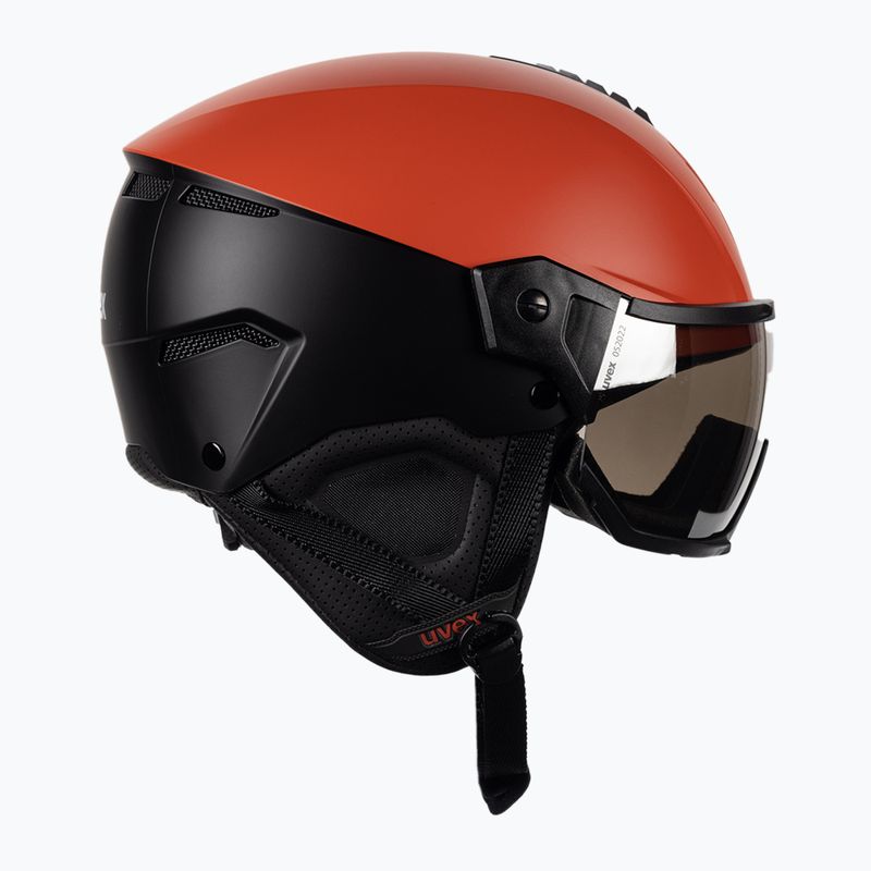 Slidinėjimo šalmas UVEX Instinct Visor black/red 56/6/260/7005 4