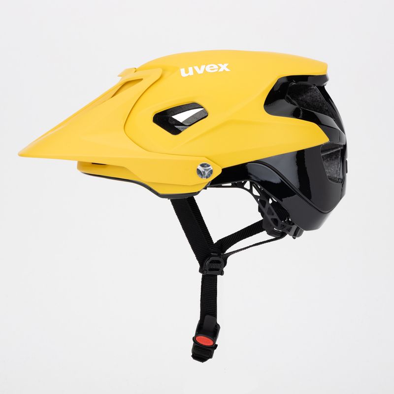 Dviračio šalmas UVEX Quatro Integrale sunbee/black 3