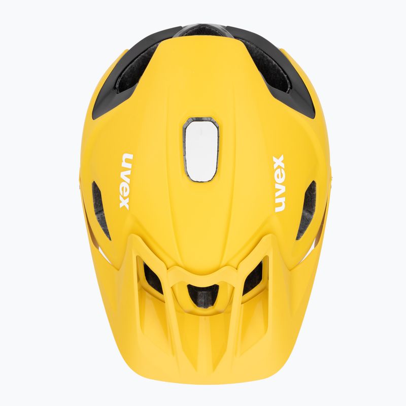 Dviračio šalmas UVEX Quatro Integrale sunbee/black 6