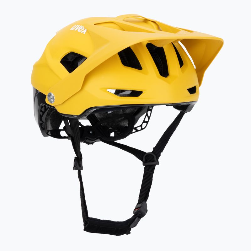 Dviračio šalmas UVEX Quatro Integrale sunbee/black 8