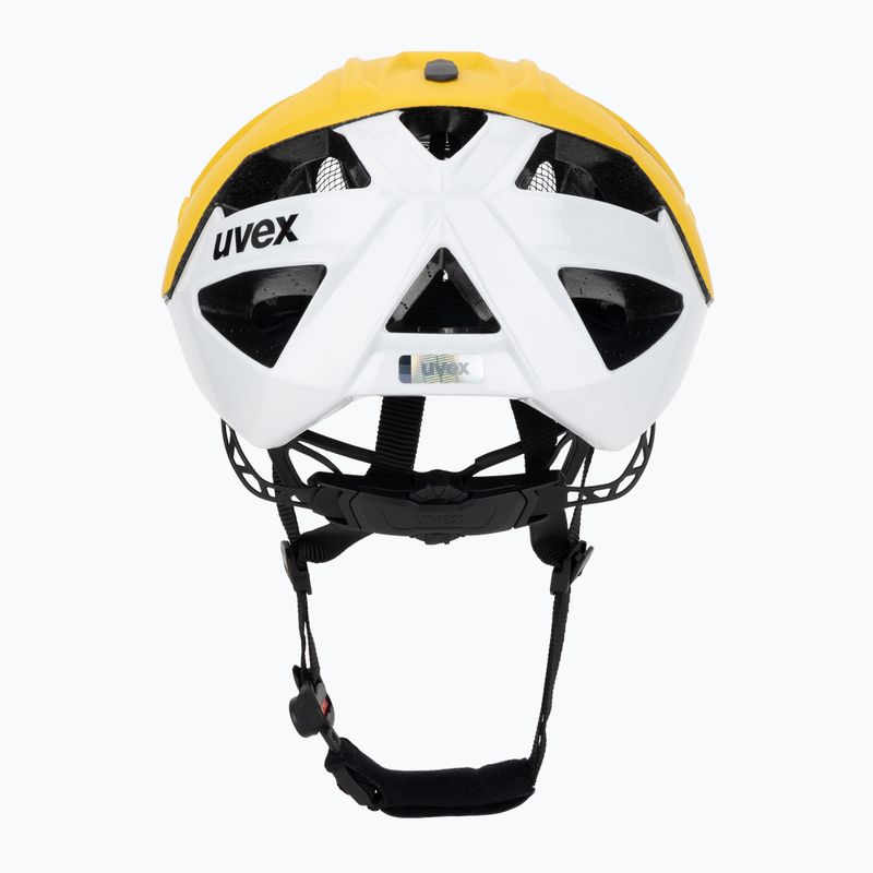 Dviračio šalmas UVEX Quatro CC sunbee/white matt 4