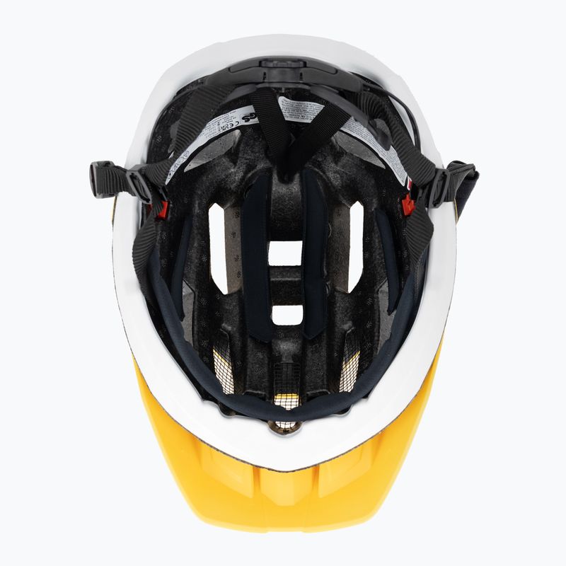 Dviračio šalmas UVEX Quatro CC sunbee/white matt 5