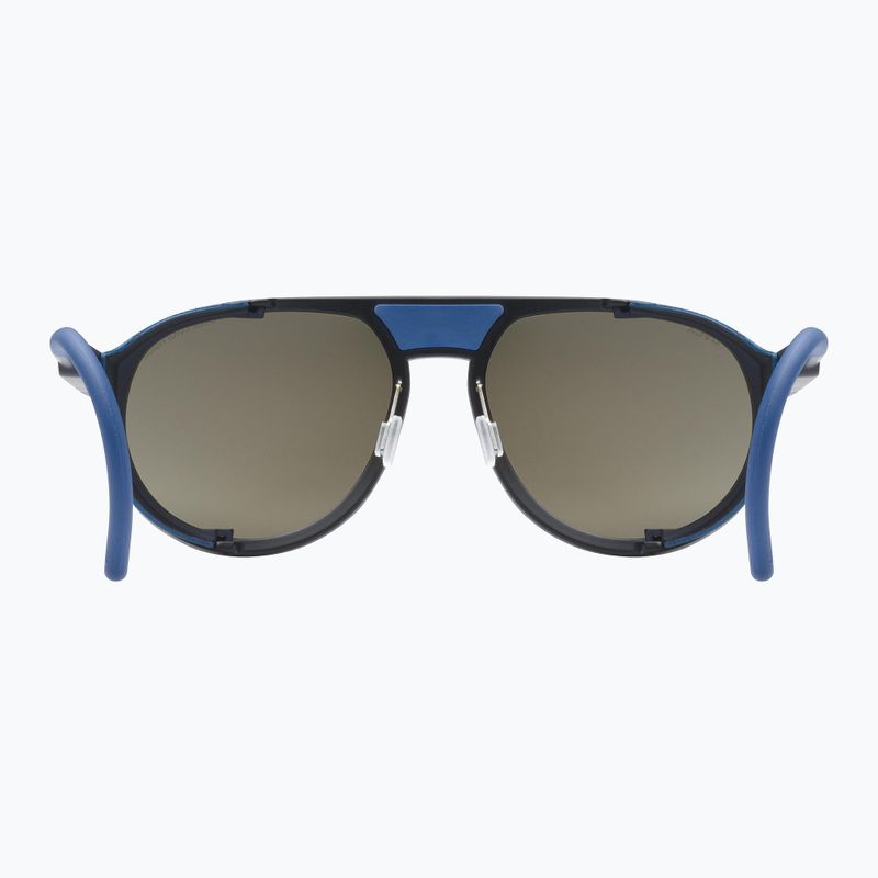 Akiniai nuo saulės UVEX Mtn Classic CV black matt/mirror blue 3