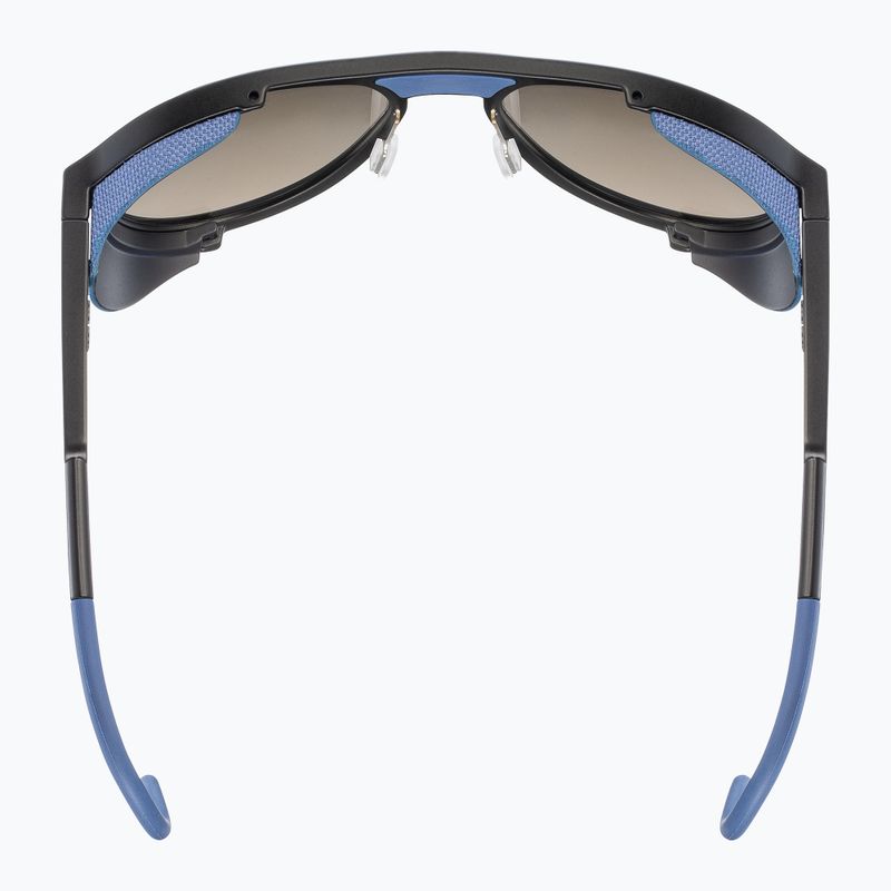 Akiniai nuo saulės UVEX Mtn Classic CV black matt/mirror blue 4