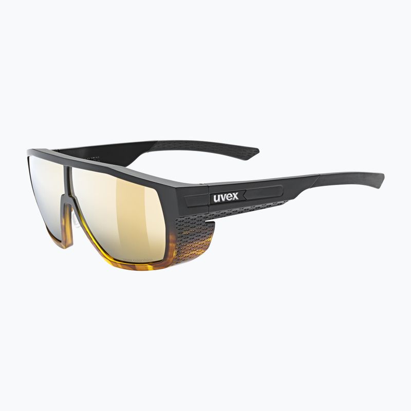 Akiniai nuo saulės UVEX Mtn Style CV havanna matt fade/mirror champagne