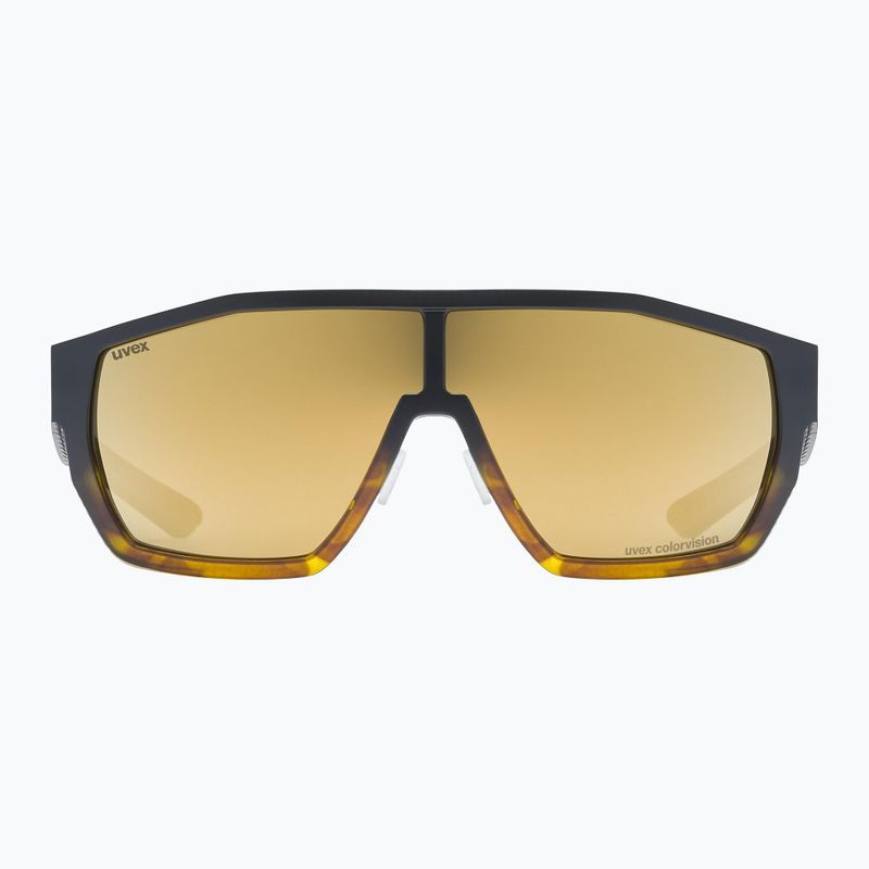 Akiniai nuo saulės UVEX Mtn Style CV havanna matt fade/mirror champagne 2