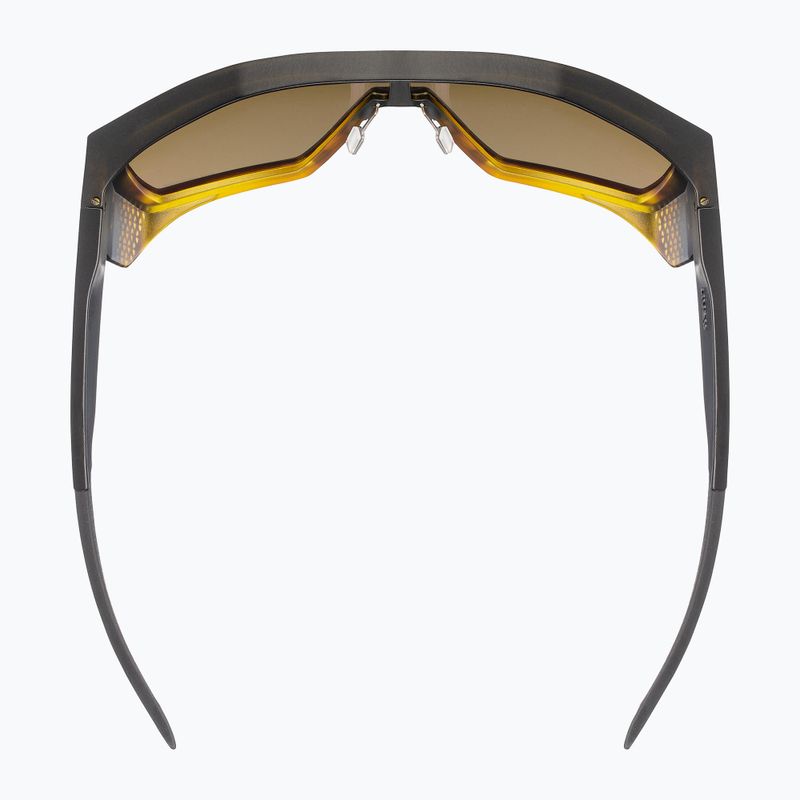 Akiniai nuo saulės UVEX Mtn Style CV havanna matt fade/mirror champagne 4