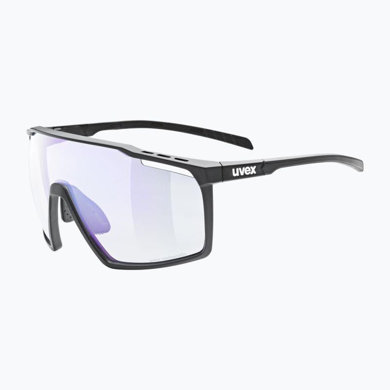 Akiniai nuo saulės UVEX Mtn Perform V black matt/litemirror blue